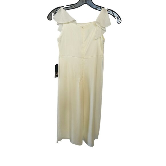 White Chiffon Child's Dress - Picture 2 of 5